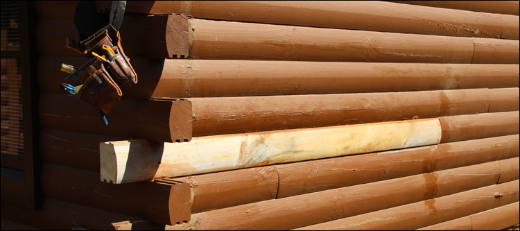 Log Home Damage Repair  Blount County, Alabama