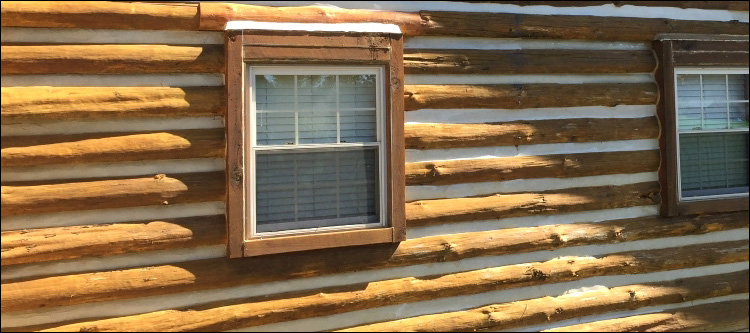 Log Home Whole Log Replacement  Blount County, Alabama